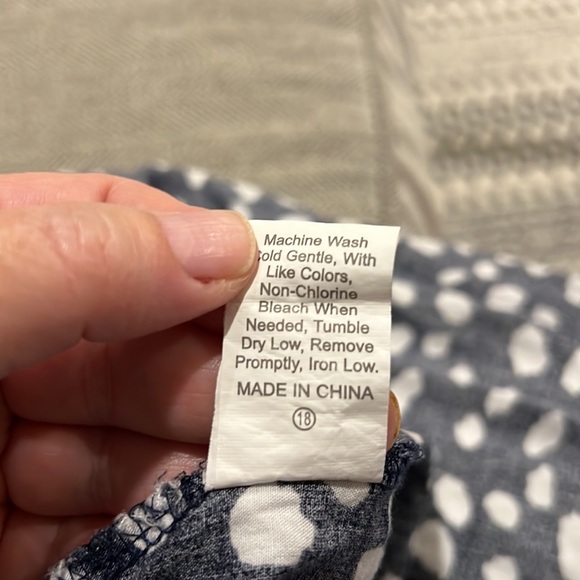 Kirundo Floral Embroidered Midi Dress Size XL Navy and White - Picture 9 of 9